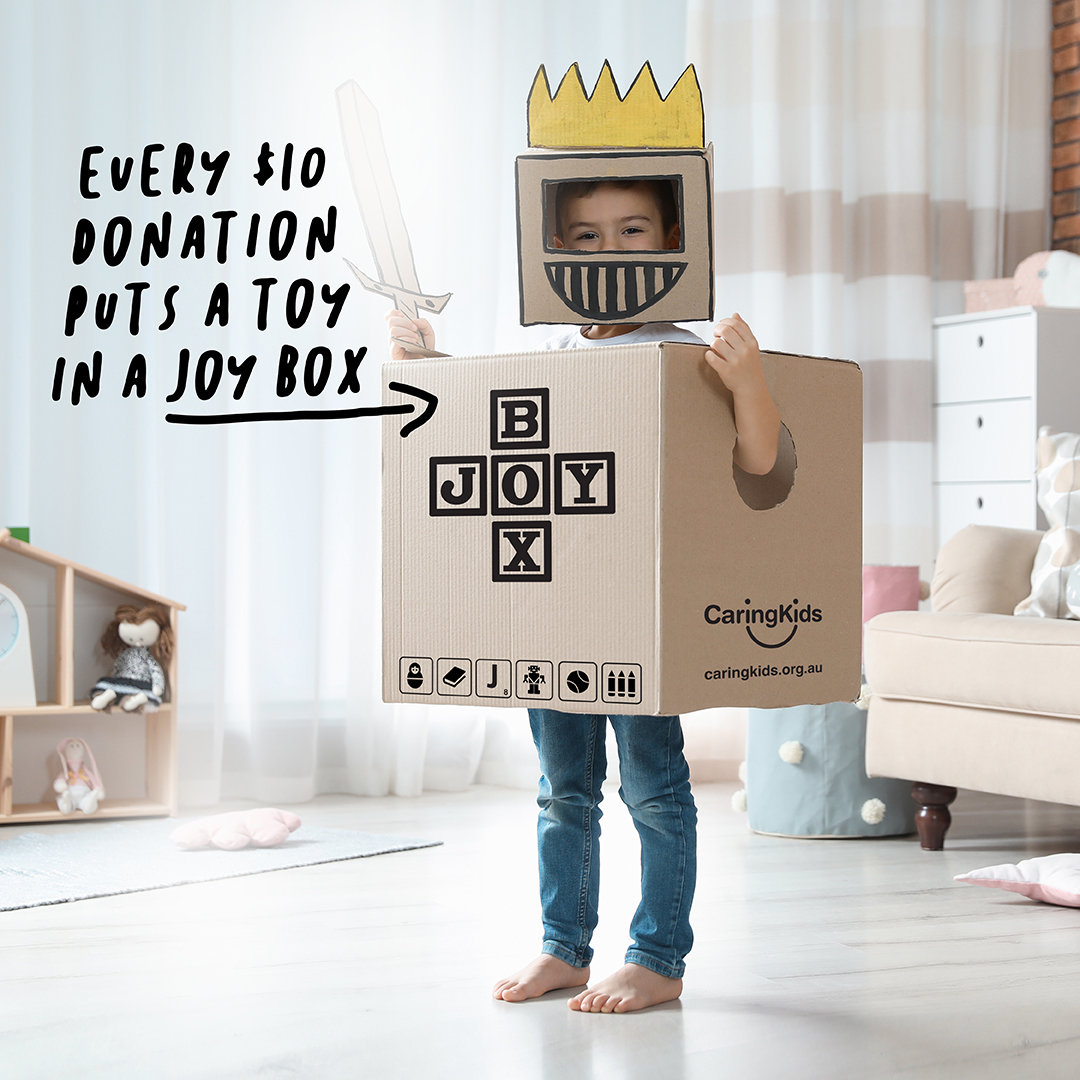 Every $10 Donation Puts A Toy In A Joy Box