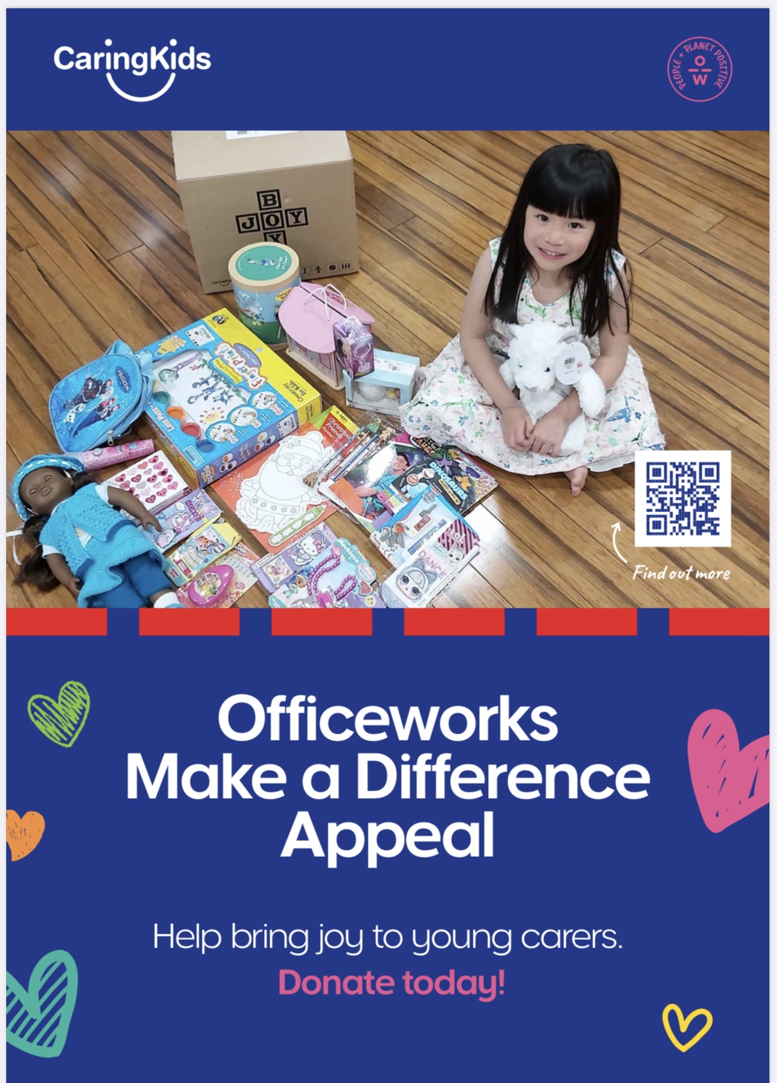 Officeworks Make A Difference Appeal