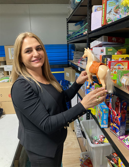 Officeworks Education Specialist Visits the Toy Workshop