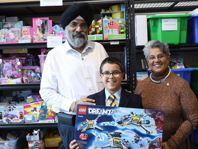 Lions International President Visits CaringKids Toy Workshop September 2025
