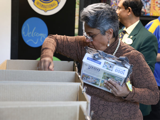 Lions International President Visits CaringKids Toy Workshop September 2025