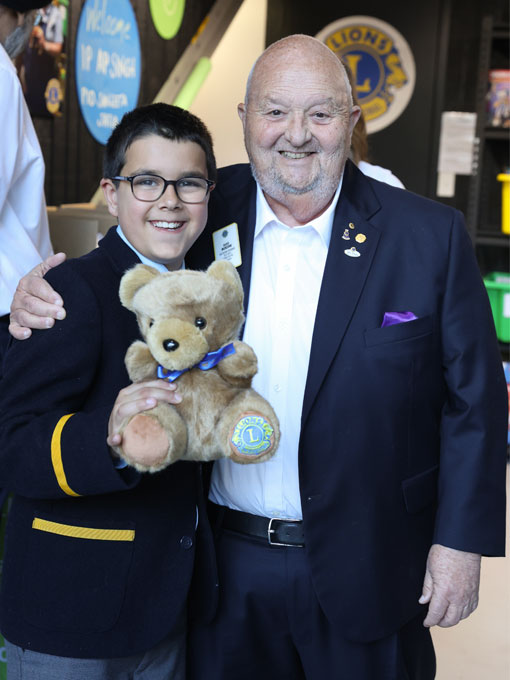 Lions International President Visits CaringKids Toy Workshop September 2025