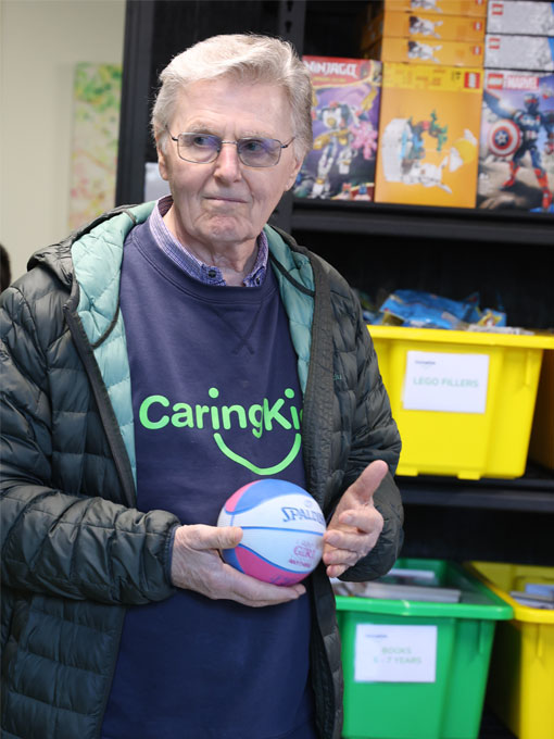 Lions International President Visits CaringKids Toy Workshop September 2025