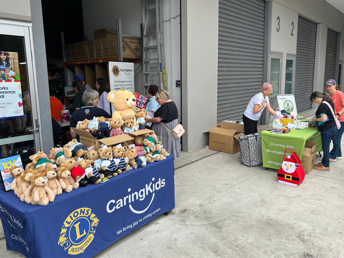 Lions Partners Pack Joy For Young Carers