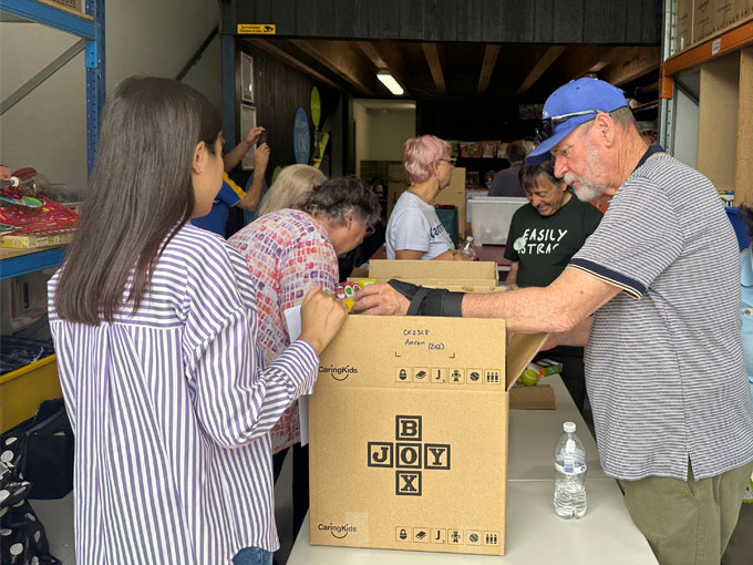 Lions Partners Pack Joy For Young Carers