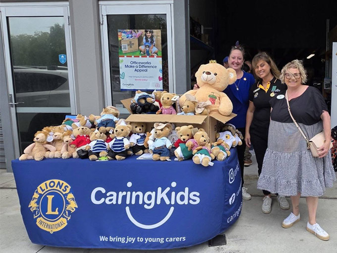 Lions Partners Pack Joy For Young Carers