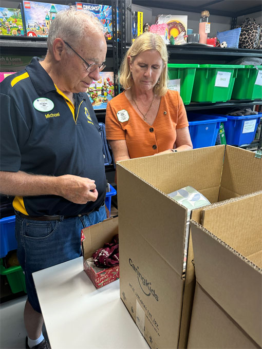 Lions Partners Pack Joy For Young Carers