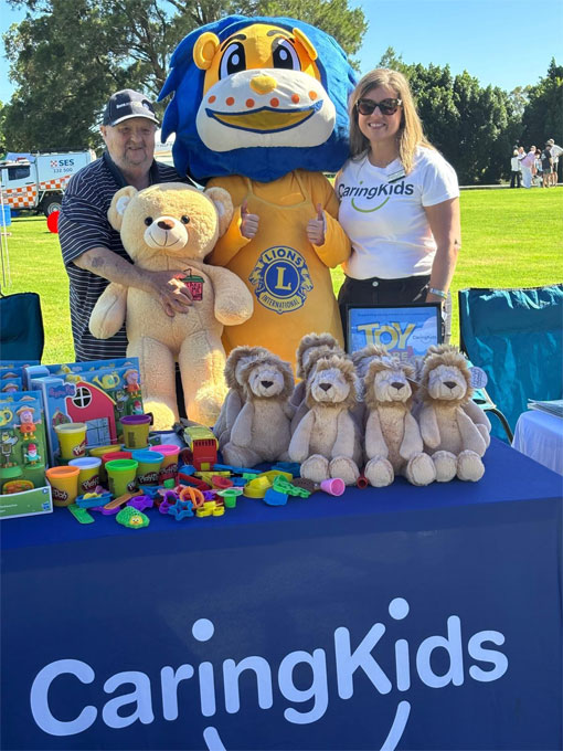 CaringKids at the Lions Community Festival, Maitland
