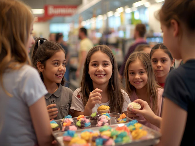 Easter Sweetness at Bunnings Eastgardens in Support of CaringKids